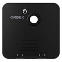ORBEK 15 x 15 in RV Water Heater Door &amp; Flange, Black