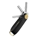 orbitkey Men's Parent - Saffiano Leather Key Chain