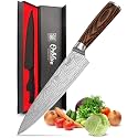 Orblue Chef Knife, 8-Inch High Carbon German Stainless Steel Kitchen Chef's Knife for Cutting, Chopping, Dicing, Slicing &amp; Mincing � Professional Cooking Knife with Ergonomic Handle &amp; Sharp Blade