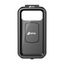 ORCA FC3 Pro Plus Waterproof Bike Mobile Holder with Vibration Damper Bike Mobile Holder (Black)