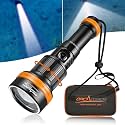 ORCATORCH ZD710 MK2 Zoomable Scuba Dive Light, Spot & Flood Beam