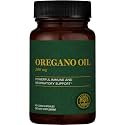 Oregano Oil Capsules with Organic Ingredients, Immune, Digestion (60 Count)