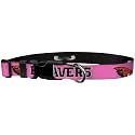 Oregon State Beaver on Pink Wear Adjustable Collar, 3/4"/Small