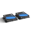 OREI 4K HDBaseT USB-C KVM Extender 230ft Over Cat6, 18Gbps, HDR RS-232, PoC
