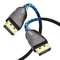OREI 8K DisplayPort 2.0 AOC Cable 200ft – 54Gbps, 8K@120Hz, 4K@240Hz, VRR
