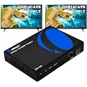 OREI 8K HDMI Splitter 1 in 2 Out, Duplicate HDMI Signal with EDID, HDCP 2.3