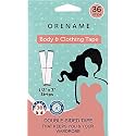 Fashion Dressing Tapes For Clothing, Invisible Double-sided Body Tape, Double Sided tape Skin Tape For Clothes, Garment, and Body, Invisible Sticking Tape Adhesive, All Day Strength (108)