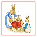 Orenco Originals Counted Cross Stitch Pattern Inspired by Beatrix Potter