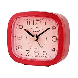 oreva alarm table clock with led and 4 step buzzer sound red body red led 94 cm x 39 cm x 85 cm aa3507