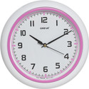 OREVA Analog 25.5 cm X 25.5 cm Wall Clock (White, With Glass, Standard)