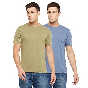 Orewa by OKANE Mens Solid Round Neck