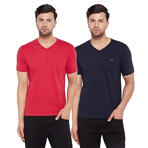 Orewa Men Mens Solid Regular Fit T-Shirt