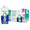 Orgain 30g High Protein Dairy Shake, 5g BCAAs, Fruity Cereal, 11 oz, 12pk