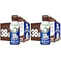 Orgain 38g High Protein Shake, Dairy Isolate Protein Milk, Chocolate Fudge, 6g BCAAs, 1g Sugar Per Serving, Meal Replacement, Ready to Drink, Keto Friendly, Gluten-Free 14 Fl Oz, (Pack of 24)