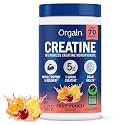 Orgain 5g Creatine Monohydrate Micronized Powder, Fruit Punch, 70 Servings