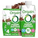 Orgain Organic Grass Fed Dairy 16g Protein Shake, Chocolate, 11oz, 4pk