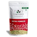 Organature Organic Methi Powder Dried Fenugreek Powder | Methi Dana Powder | Indian Spices & Masala Pack of 400 Grams