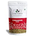 Organature Pure and Natural Coriander Seeds/Whole Dhaniya Seeds Indian Masala Pack of - (600 Grams)