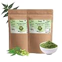Natural Neem Leaf Powder for Face Pack | 380gm | Pure Neem Powder for Hair Growth &amp; Hair Cleaning, Face, Body, skin, Hair | Non-GMO