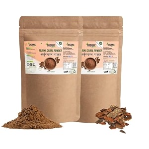arjun chaal powder - 380gm  natural amp pure herbal arjun ki chaal powder for men amp women  to support heart health amp promote good cholesterol