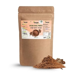 arjun chaal powder - 200gm  natural amp pure herbal arjun ki chaal powder for men amp women  to support heart health amp promote good cholesterol