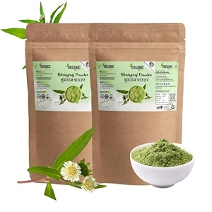 bhringraj powder for hair care for hair growth scalp health amp dandruff control  natural  no added preservatives and additives karisalankanni 380 grams