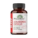 Organic Ashwagandha Capsules – 650mg | Nano Extract for Stress Relief, Sleep Support &amp; Calmness | Natural Energy, Strength &amp; Immunity Booster (5 Capsules)