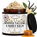 Organic Beef Tallow for Skin, Made in USA, Handcrafted, Vanilla, 4 oz