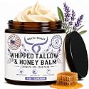 Organic Beef Tallow for Skin, Made in USA, Handcrafted, Lavender, 4 oz