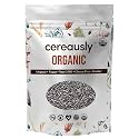 Organic Black Chia Seeds 4 lb Bulk – High Fiber Omega-3 Superfood, Non-GMO, Gluten Free, Vegan, Kosher, Whole Chia Seeds for Smoothies, Chia Pudding, Overnight Oats & Baking – Cereausly