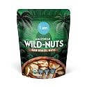 Organic Brazil Wild Nuts | Raw Brazil Nuts | 100% Wild Grown, Sustainably Collected | Prevents Deforestation | Rich in Selenium | Non-GMO, Natural Snack | 2 LB