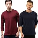 Round Neck Full Sleeve Plain-Solid Regular Fit