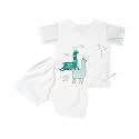 Organic Cotton Jhabla Set for Infants and
