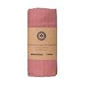 Organic Cotton Red Swaddle Blanket - 100% Cotton, Muslin Weave, Extremely Soft, Breathable, All-Natural, 47"x47", Versatile Use Swaddle Blanket - Gauze Swaddling Cloth for Newborns (Brick Red)