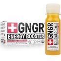 Organic Energy Booster Ginger Shots - No Concentrates, No Added Sugar