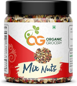 organic grocery mix dry fruits and nuts 250 gm fruits  nuts250g pack of 1 assorted seeds  nuts 1 x 250 g