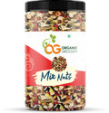Organic Grocery Premium Mix Dry Fruits [Almonds, Cashew, Kishmish, Apricot, Black Raisins] Jar (1 x 500 g)