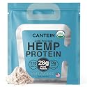 Organic Hemp Protein Powder, Vegan Plant Based, Unflavored 1Serving
