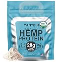 Organic Hemp Protein Powder, Vegan Plant Based, Unflavored, 700g