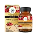 Organic India Berberine Advance Capsules, 60 Veg Capsules, 500 mg per Capsule, With Organic Cinnamon & Black Pepper Extract, Metabolic Support & Blood Glucose Balance