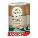 Organic India Psyllium Whole Husk || Isabgol || 100 grams (Pack Of 2)