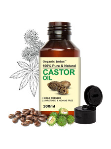 Organic Indus Castor Oil - 100ml
