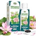 Organic Lotus Fertilizer, 4oz Makes 24 Gallons, Liquid Kelp Plant Food