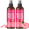Organic Netra Rose Water Toner With Vitamin C, Hydrates Skin, For Men & Women