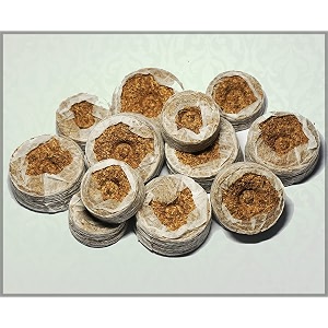 organic netted coco coinsseedling coinplant starter plugcoco disccoco pelletspeat pelletshydroponics seed germination kit 40 mm 50