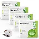 Organic Panty Liners for Women, Ultra-Thin, 4-Pack, 72 Count