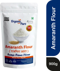 organic and pure rajgira atta amarnath flour for upwas vrat fasting gluten free 09 kg