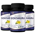 ORGANIC SPREE Gokshura 120 Tablets - Supports Immune System* -Tribulus Terrestris - 60 Days Supply - USDA Organic, GMP, HACCP Certified - Pack of 3