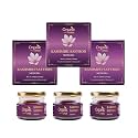 Organic Spree Kashmiri Saffron Kesar 1gm (0.035oz) Threads Pure and Natural l From the finest farmlands of Pampore, J&K l Certified Grade A++ Mongra Saffron - Pack of 3