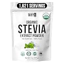 Organic Stevia Extract Powder Zero Calorie Sweetener, 227g, 1621 Servings